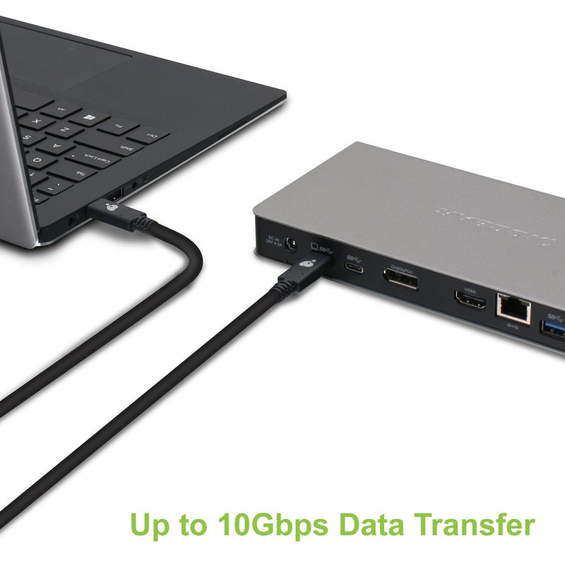IOGEAR Smart USB-C to USB-C USB-If Certified 10Gbps (3.Feet/1 Meter) Cable with E-Marker, G2LU3CCM01E - Image 5